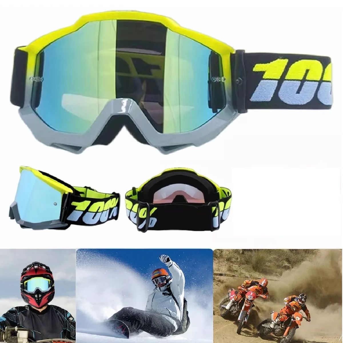 Googles Motocross Gafas Rzr Moto - Gafas De Motocicleta