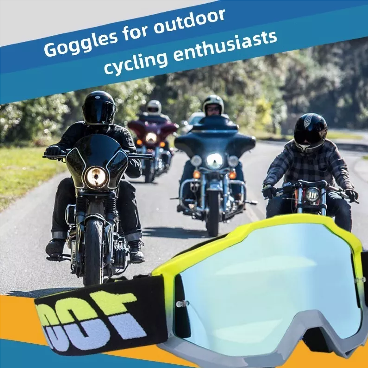 Googles Motocross Gafas Rzr Moto - Gafas De Motocicleta