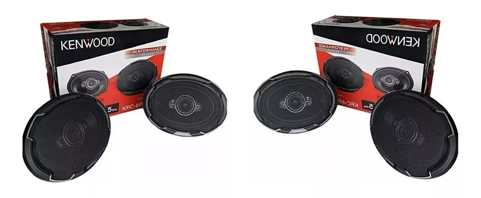 Paquete De 4 Bocinas 6x9 Kenwood Kfc-6996ps