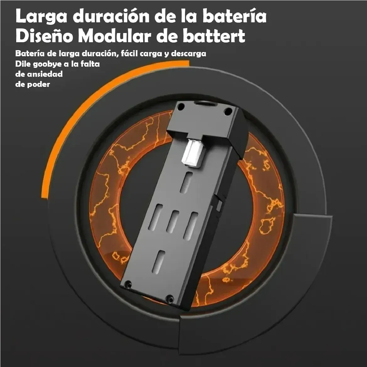 Drone 2.4ghz 4k Cámara Dual Duradera Con 3 Baterías