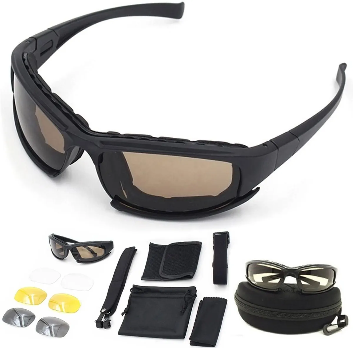 Lentes Tácticos Deportivos Goggle Para Motocicleta