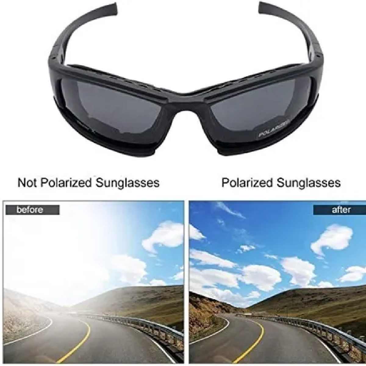 Lentes Tácticos Deportivos Goggle Para Motocicleta