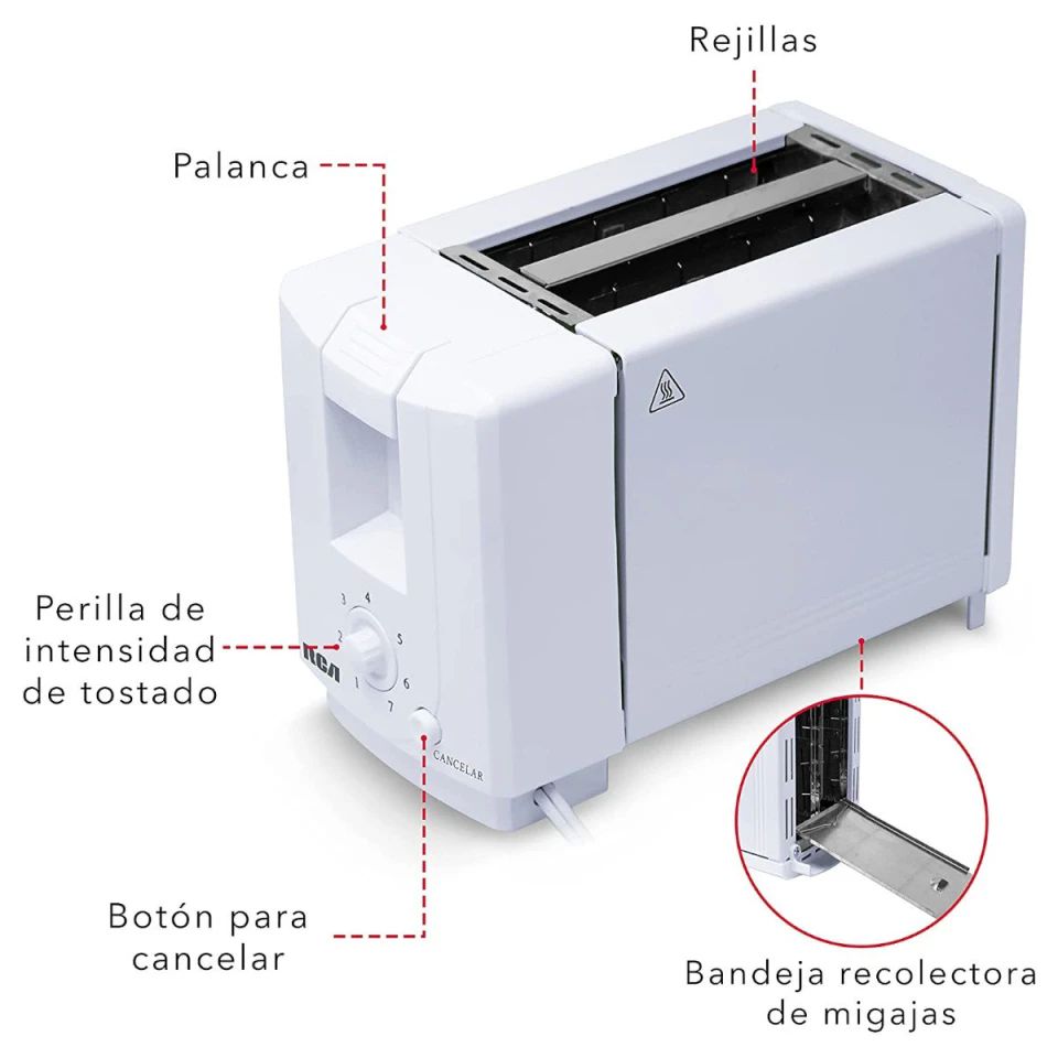Tostador Pan 7 niveles