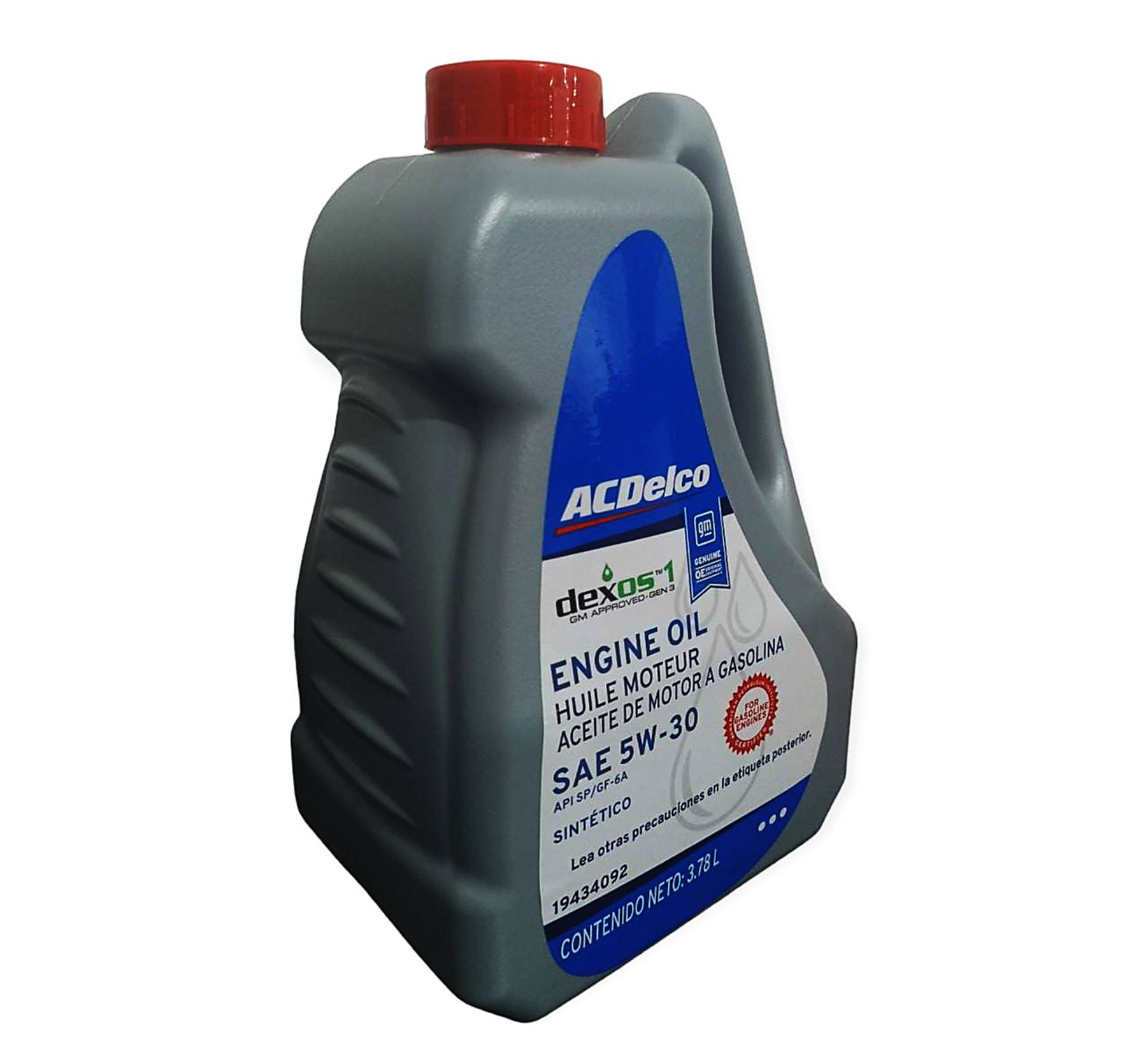 Kit Lubricación ACDelco Aveo 08-17 Tornado 04-19 Sint 5w30 Dexos 1 Gen 3