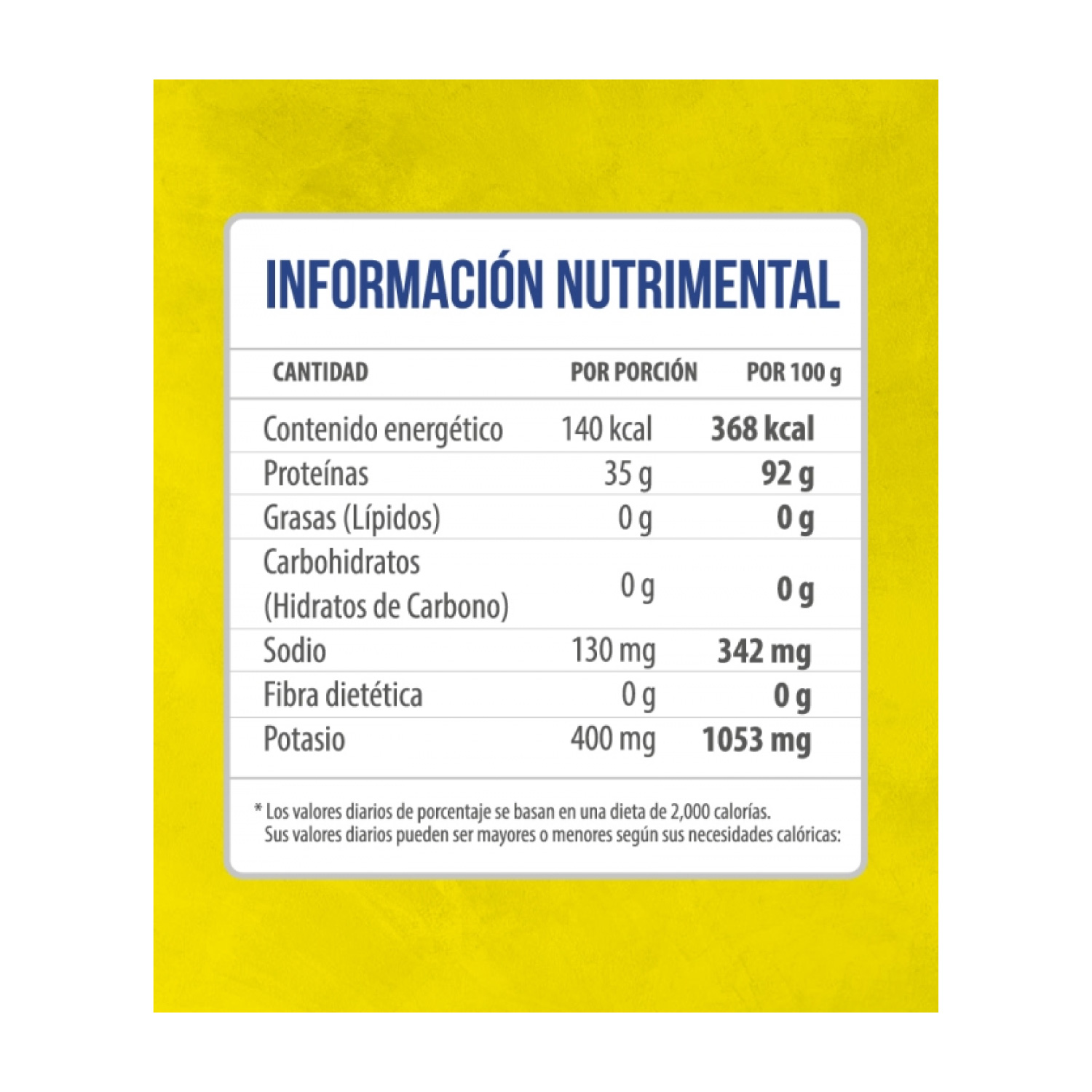 Proteina 43 Supplements Zero Protein 13.2lbs 187 Serv. - Galleta