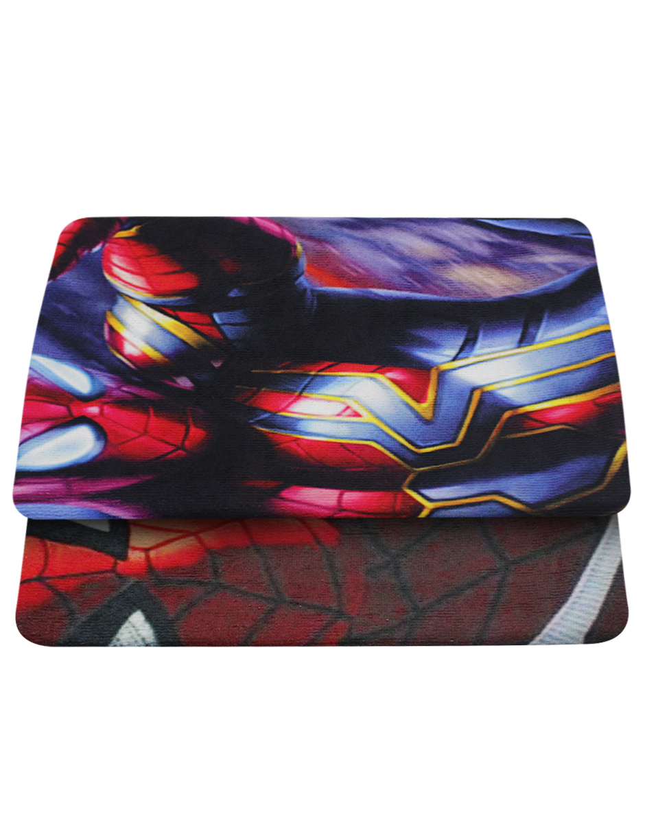 Toalla De Baño Diseño Spider Man Hombre Araña Microfibra Set 2 Piezas.