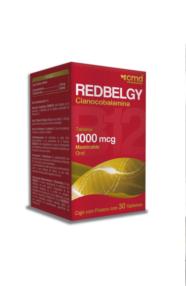 Redbelgy, Cianocobalamina