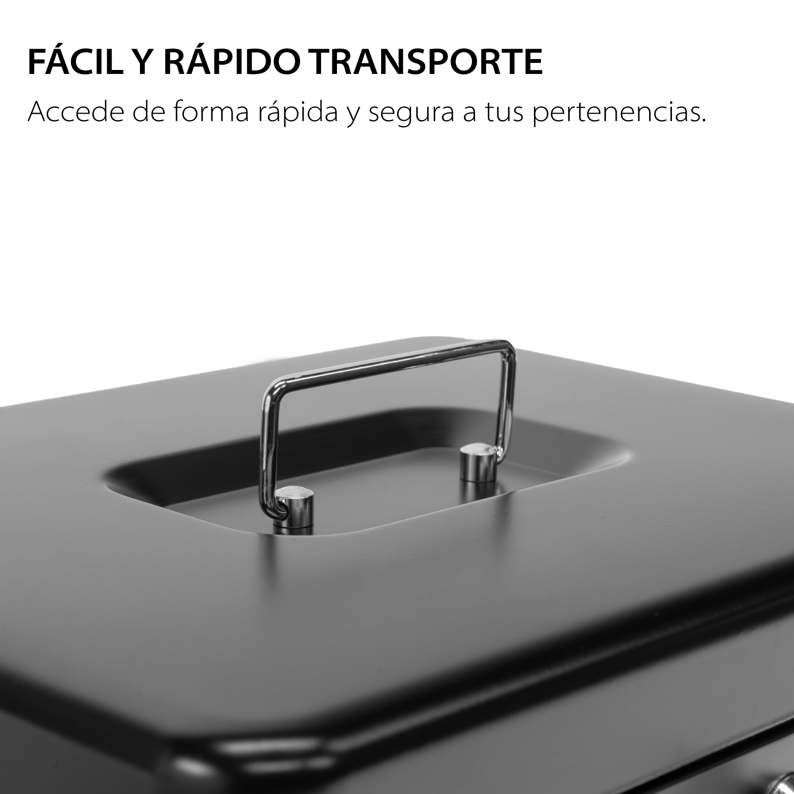 Caja de Seguridad para Dinero Guardex con 4 Bandejas para Billetes + 5 Depósitos para Monedas 