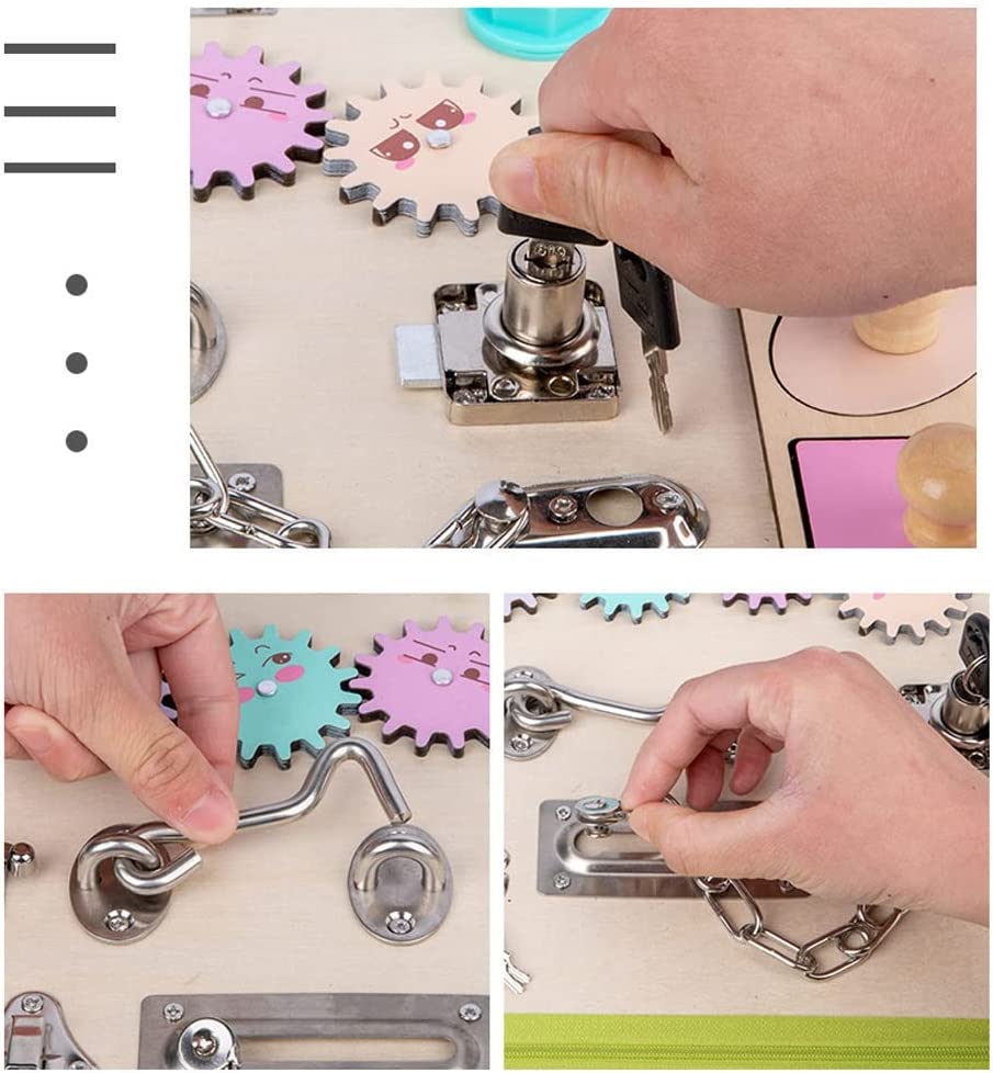 Tablero Sensorial Para Niños Pequeños Para 1 Año Montessori