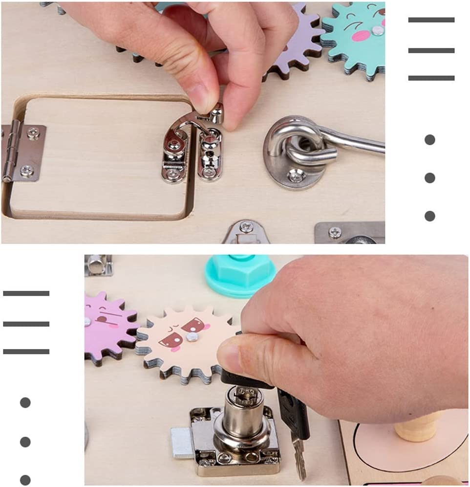 Tablero Sensorial Para Niños Pequeños Para 1 Año Montessori