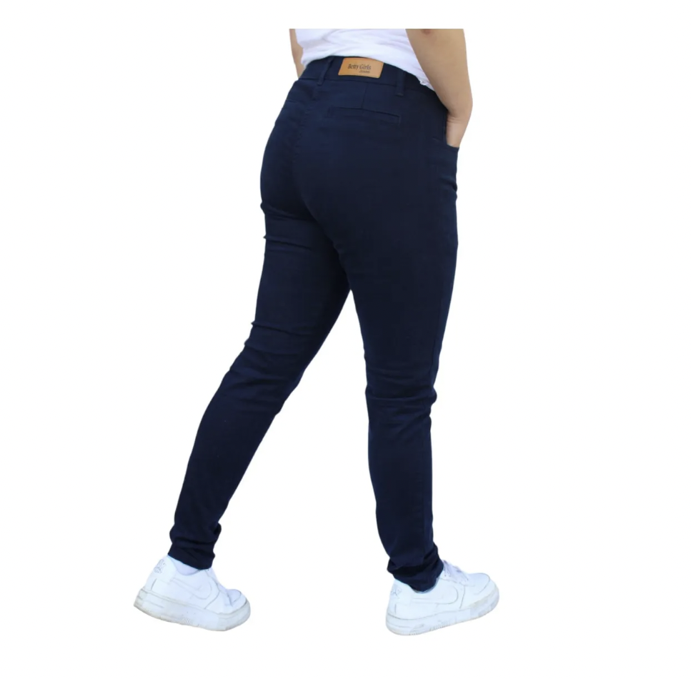 Pantalón Skinny de Gabardina Stretch para Dama.