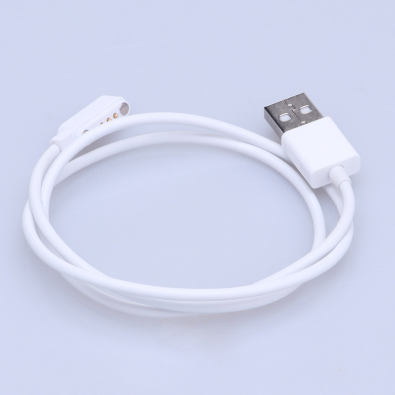 Cargador Magnético Para Smart Watch Reloj Inteligente 4 Pines 7,62 Mm.