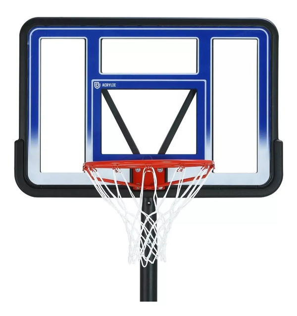 Tablero de Básquetbol Lifetime Portátil 44 Pulgadas Azul basketball.