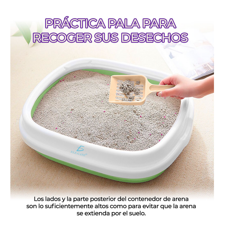 Caja De Arena Para Gatos Mascota Con Pala