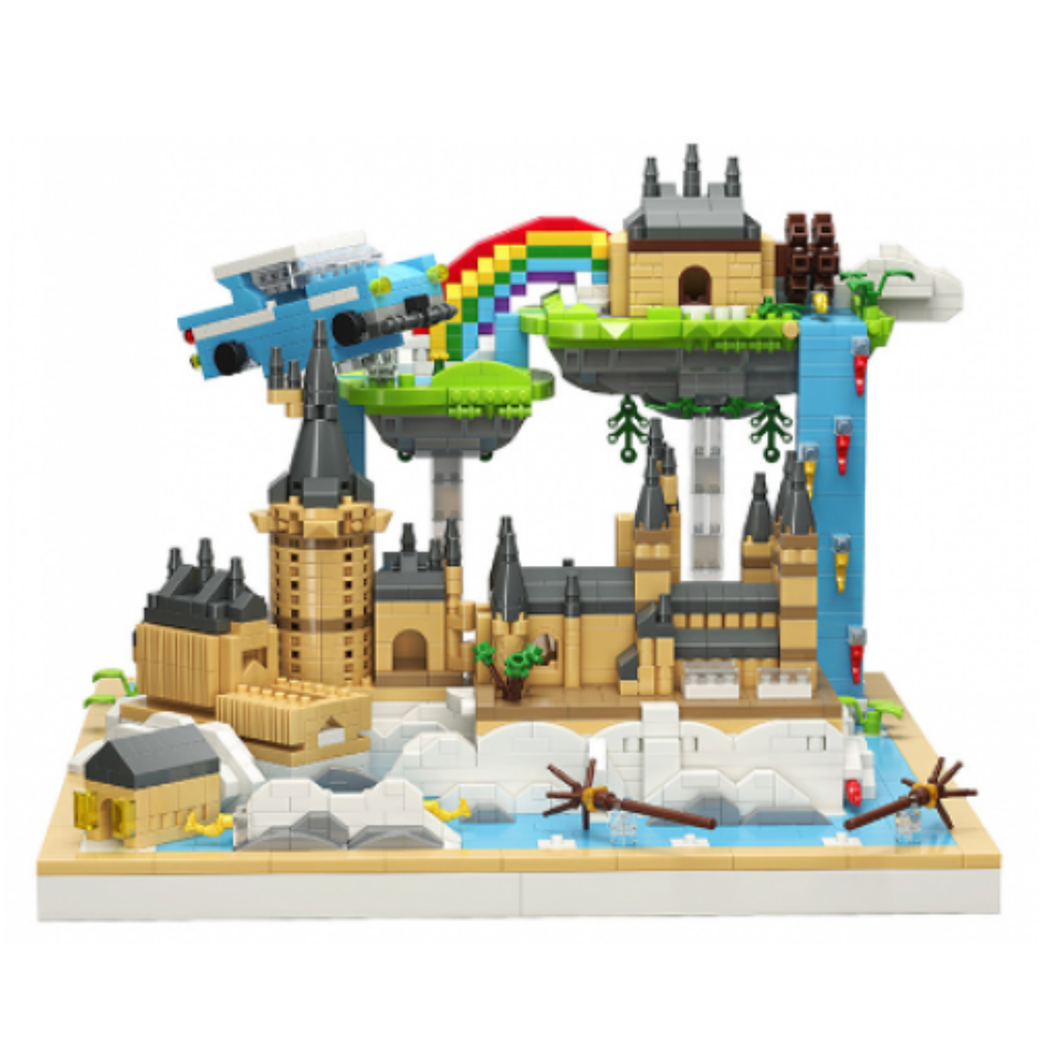 Castillo De Hogwarts Armable Harry Potter 3D 3088 Piezas
