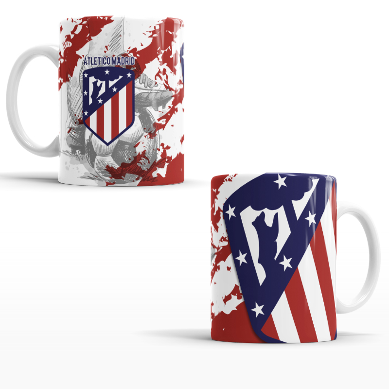 Taza para cefe Ceramica  equipos de futbol español 