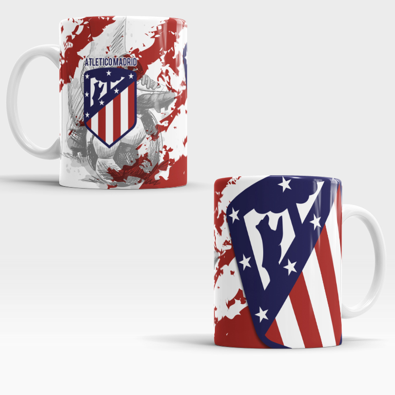 Taza para cefe Ceramica  equipos de futbol español 