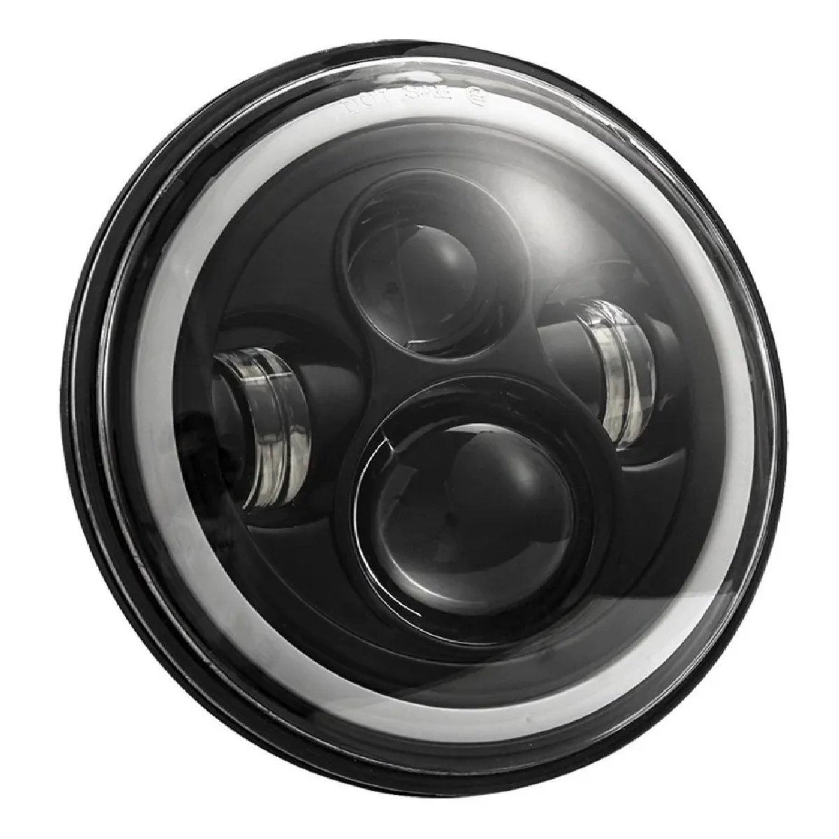 Faro Universal Motocicle 7 Pulgadas Para Harley Honda Yamaha