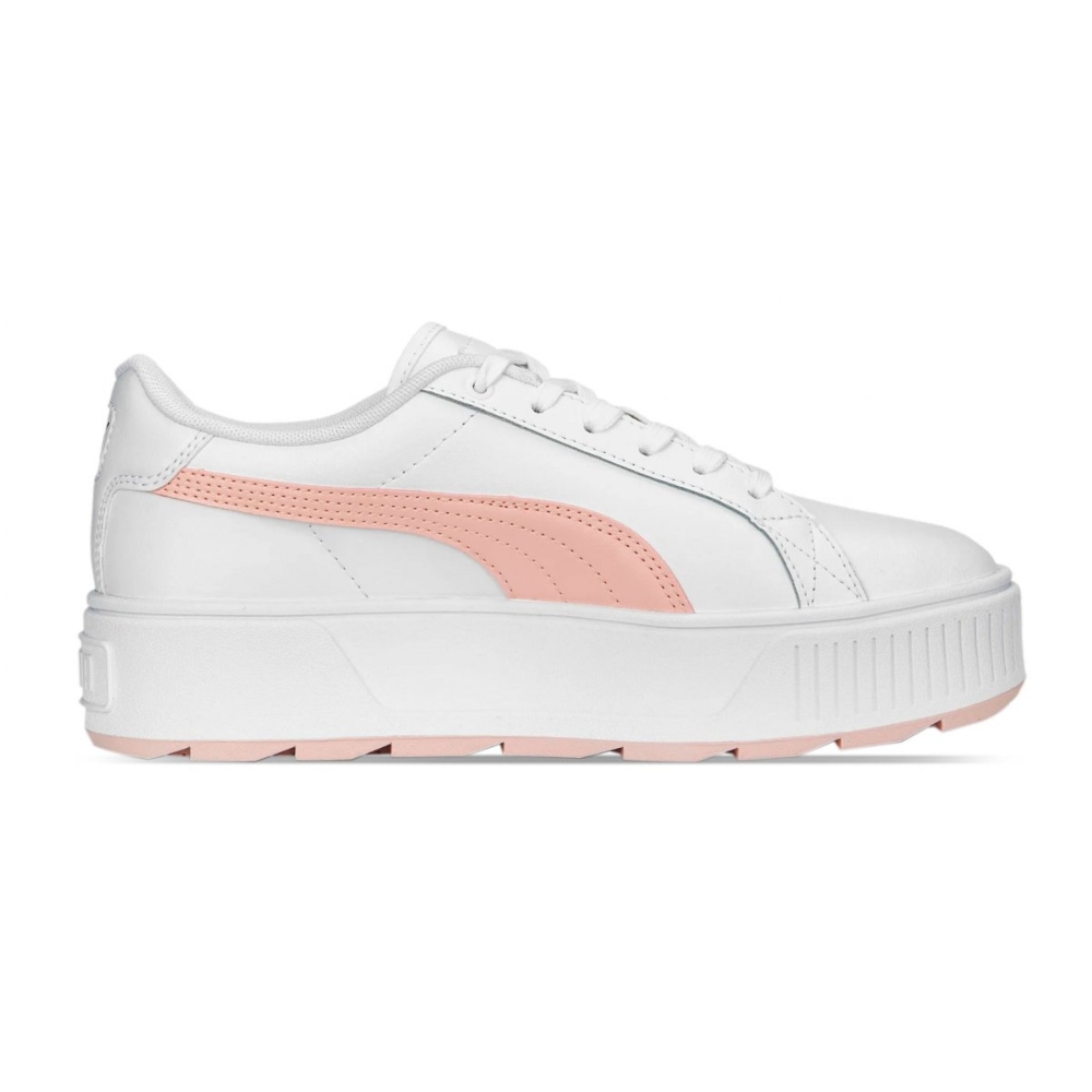 Tenis Casual Puma Karmen L Blanco/Rosa Para Mujer 384615 09