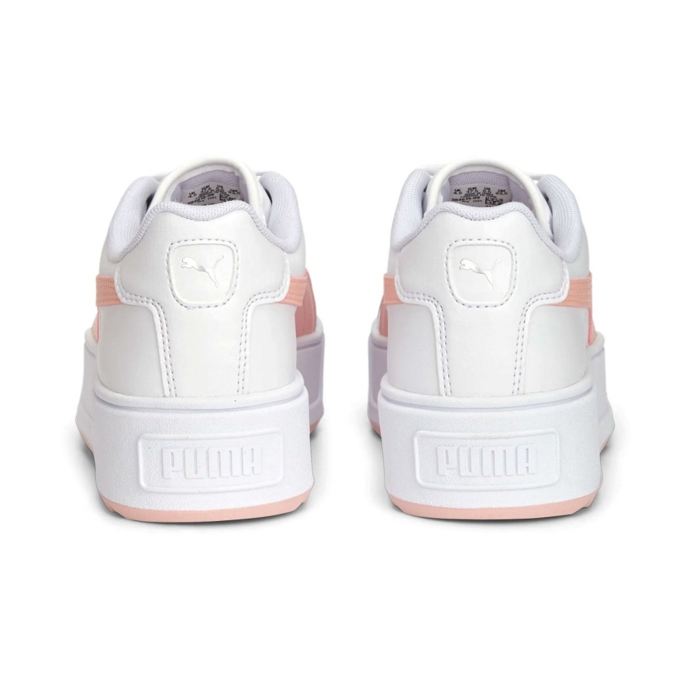 Tenis Casual Puma Karmen L Blanco/Rosa Para Mujer 384615 09