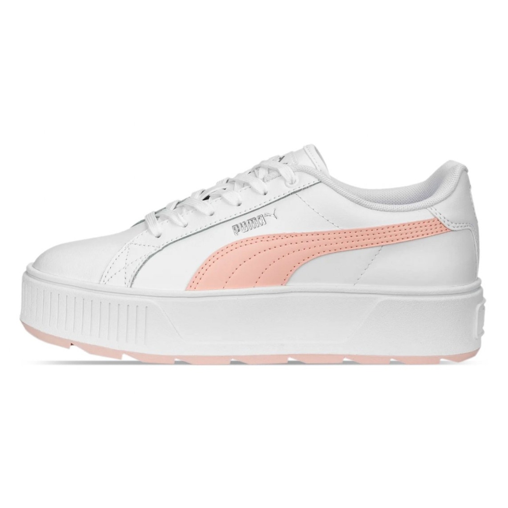 Tenis Casual Puma Karmen L Blanco/Rosa Para Mujer 384615 09
