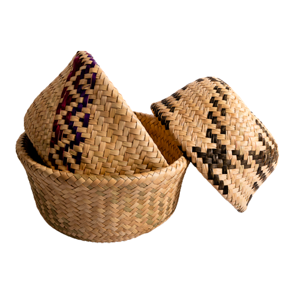 Canasta plegable CH Crudo