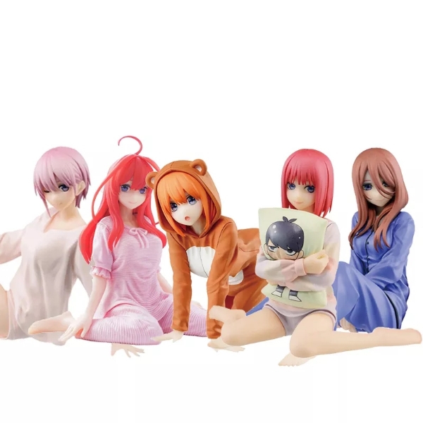 Figura anime quintessential quintuplets, Ichika, Miku, Yotsuba, Itsuki pvc