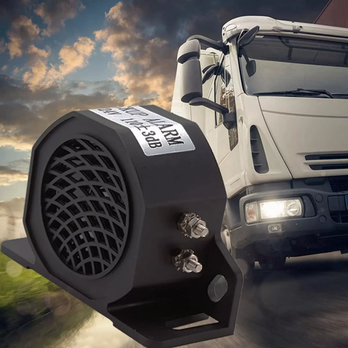 Alarma Reversa Hella Equipo Pesado Uso Rudo Trailer Camion