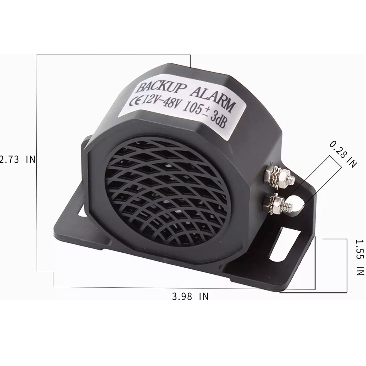 Alarma Reversa Hella Equipo Pesado Uso Rudo Trailer Camion