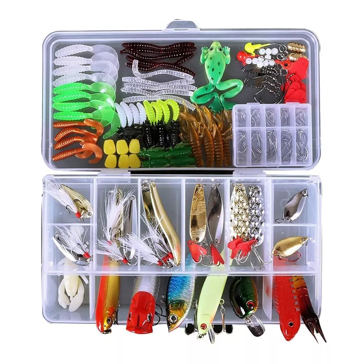 Señuelos Para Pesca De Río, Kit Para 181 Pzs Señuelos Pesca