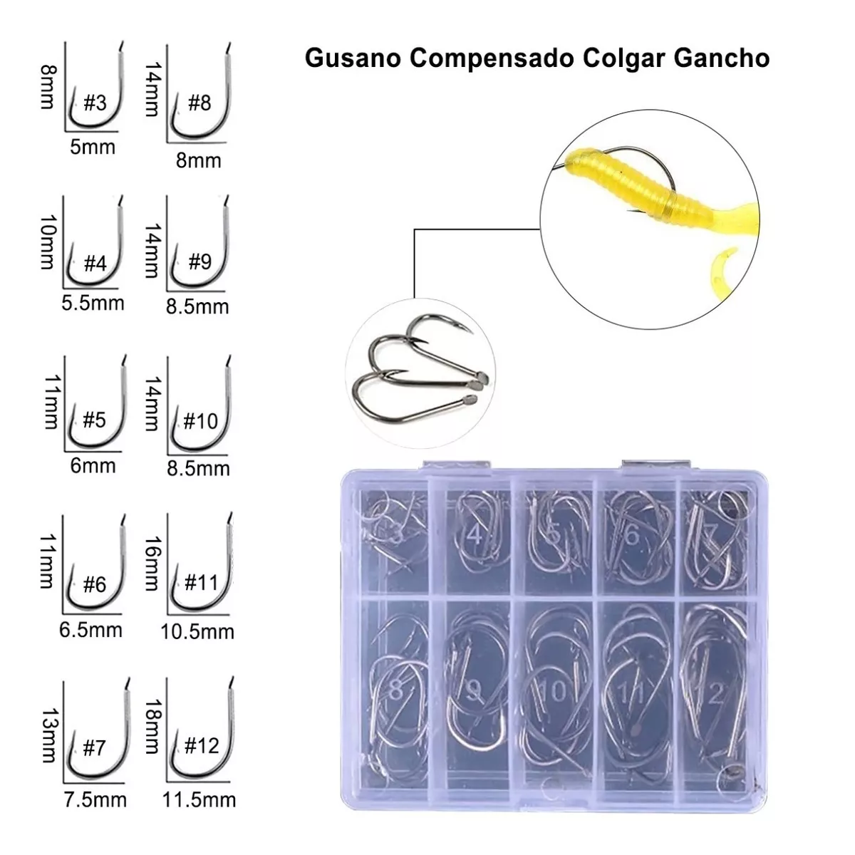 Señuelos Para Pesca De Río, Kit Para 181 Pzs Señuelos Pesca