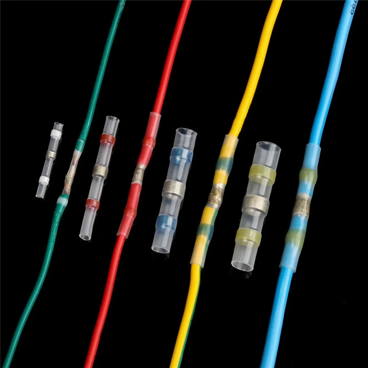 Kit 300 Terminales Aisladas Conectores Para Cable Eléctrico