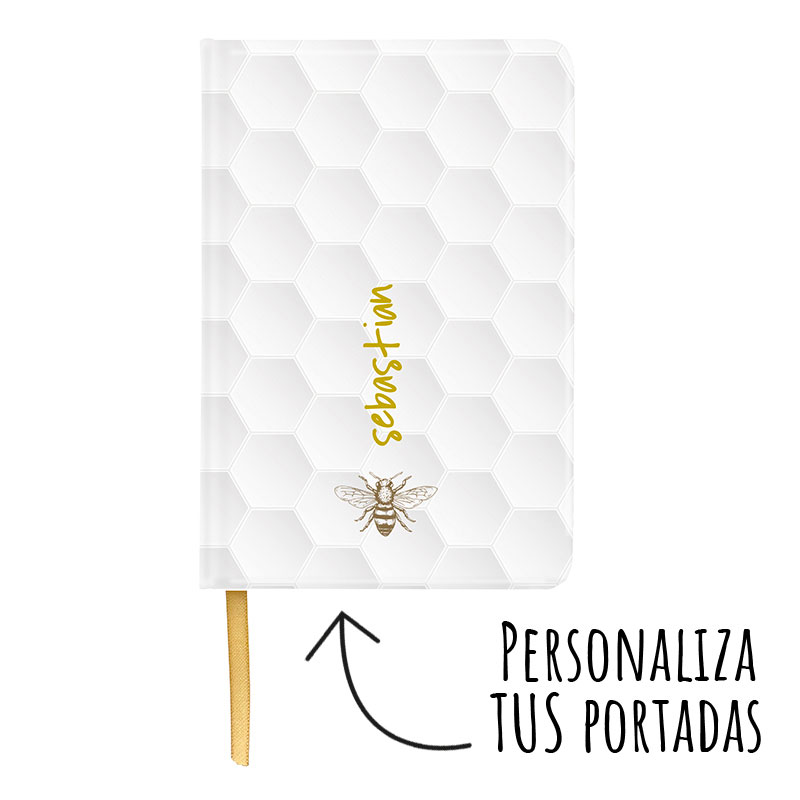 Libreta Handy panal blanca
