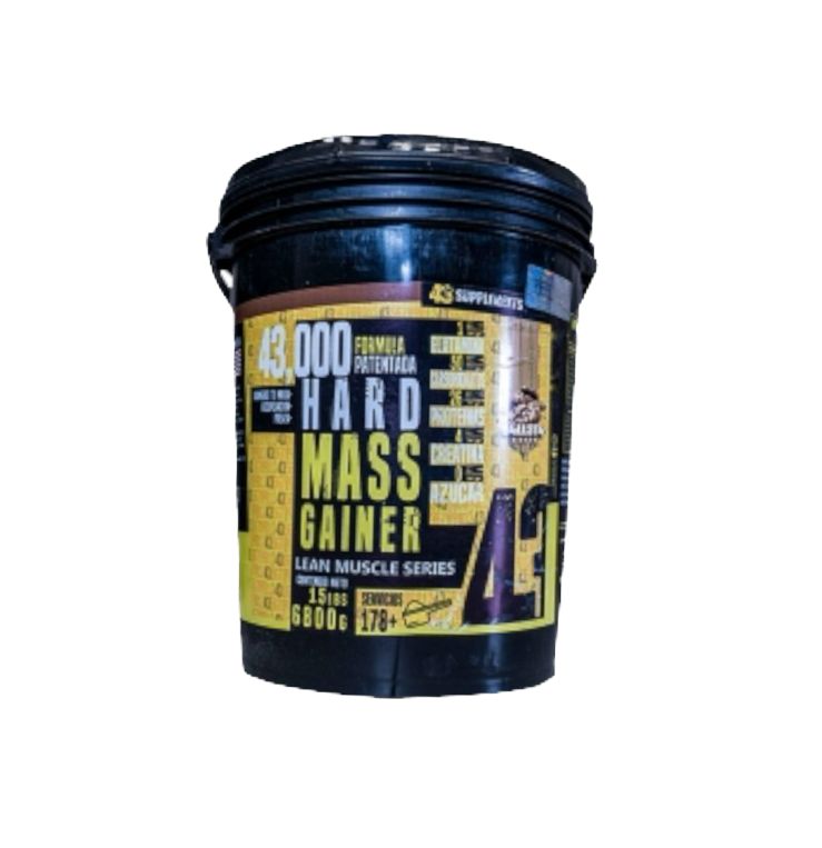 Hard Mass Gainer (178 serv) Sabor Fresa