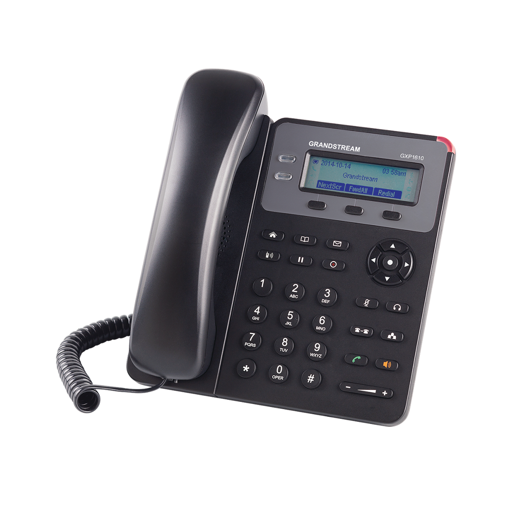 Teléfono IP Grandstream GXP-1610, 2 Líneas, 1 Cuenta SIP con 3 teclas de función programables