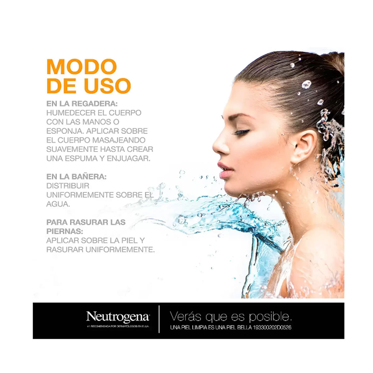 Jabón Corporal Neutrogena Rainbath Líquido De 1.18 L