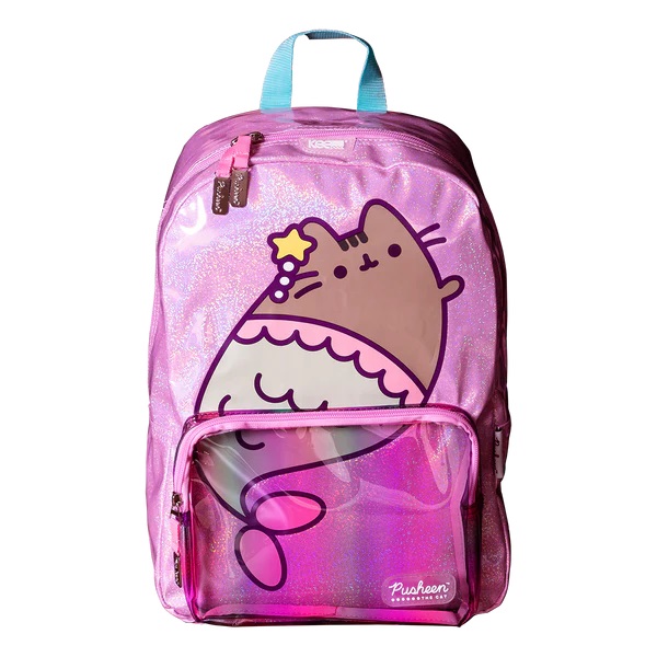 Mochila Gato Pusheen The Cat Sirena Kitten Sea Transparente