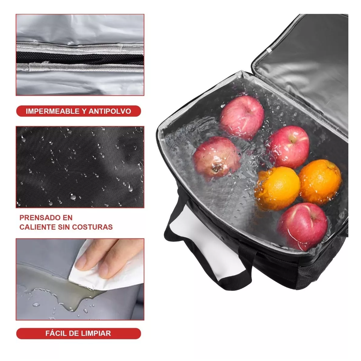 Loncheras Termicas Bolsa Mochila Hielera Portatil 33l