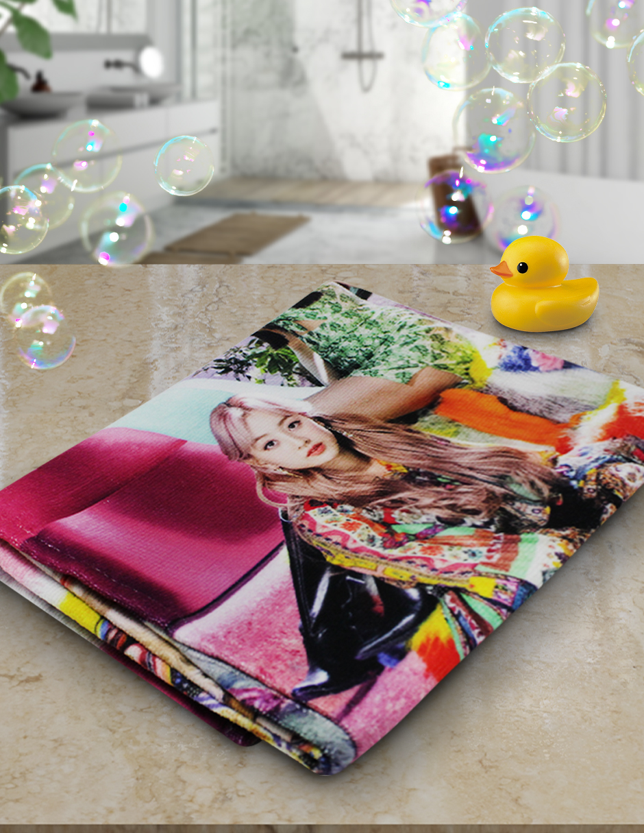 Toalla De Baño Diseño Twice Microfibra Diseño Kpop Once Microfibra