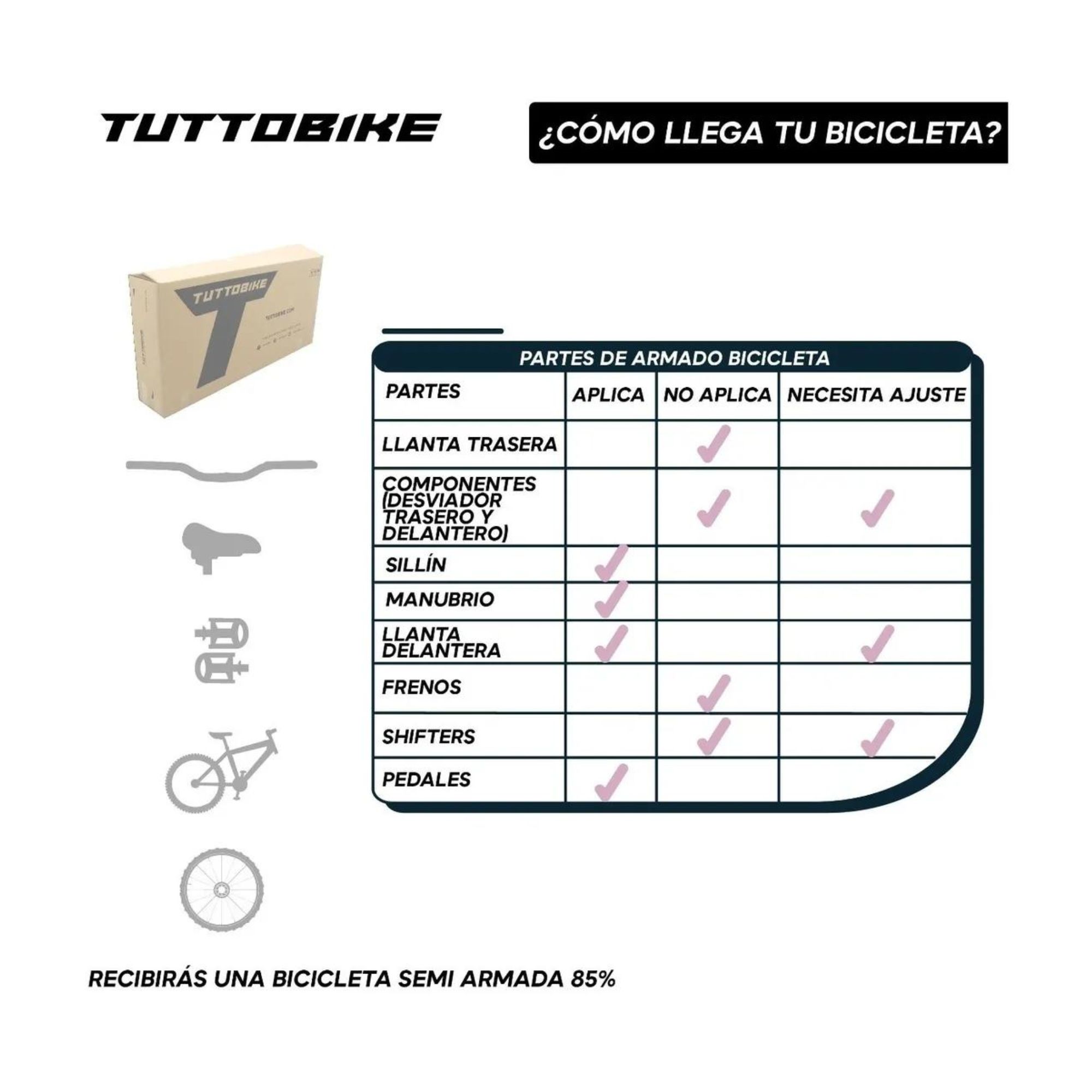 Bicicleta Urbana Vintage Aluminio R24 7v Loving Monk Rosa