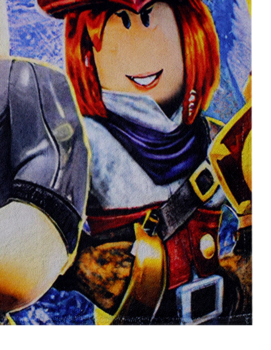 Toalla De Baño Diseño Universe Roblox Gamer Microfibra Poliester