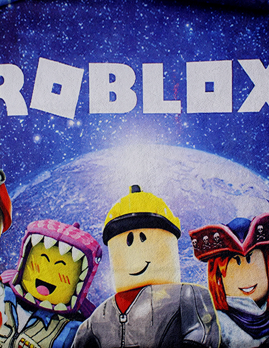 Toalla De Baño Diseño Universe Roblox Gamer Microfibra Poliester
