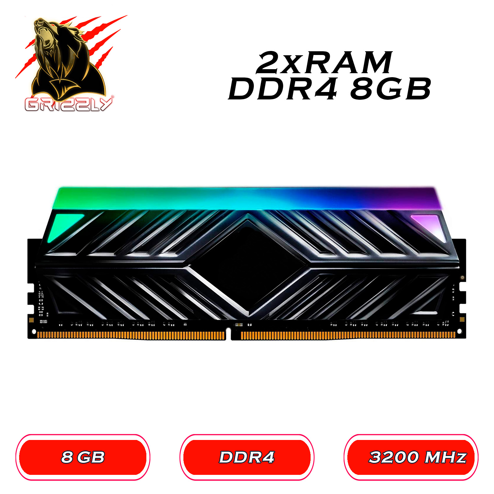 Pc Gamer Grizzly Core I3 10100 4ghz Gtx1650 16gb Ddr4 500gb