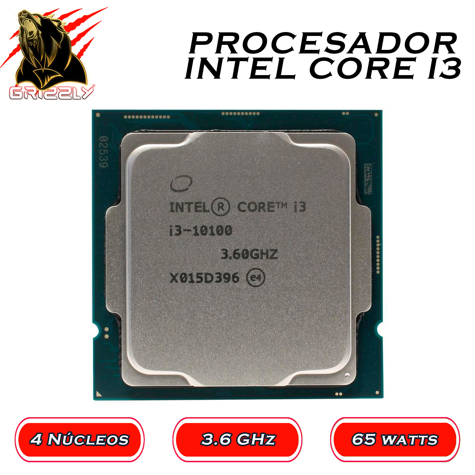 Pc Gamer Grizzly Core I3 10100 4ghz Gtx1650 16gb Ddr4 500gb