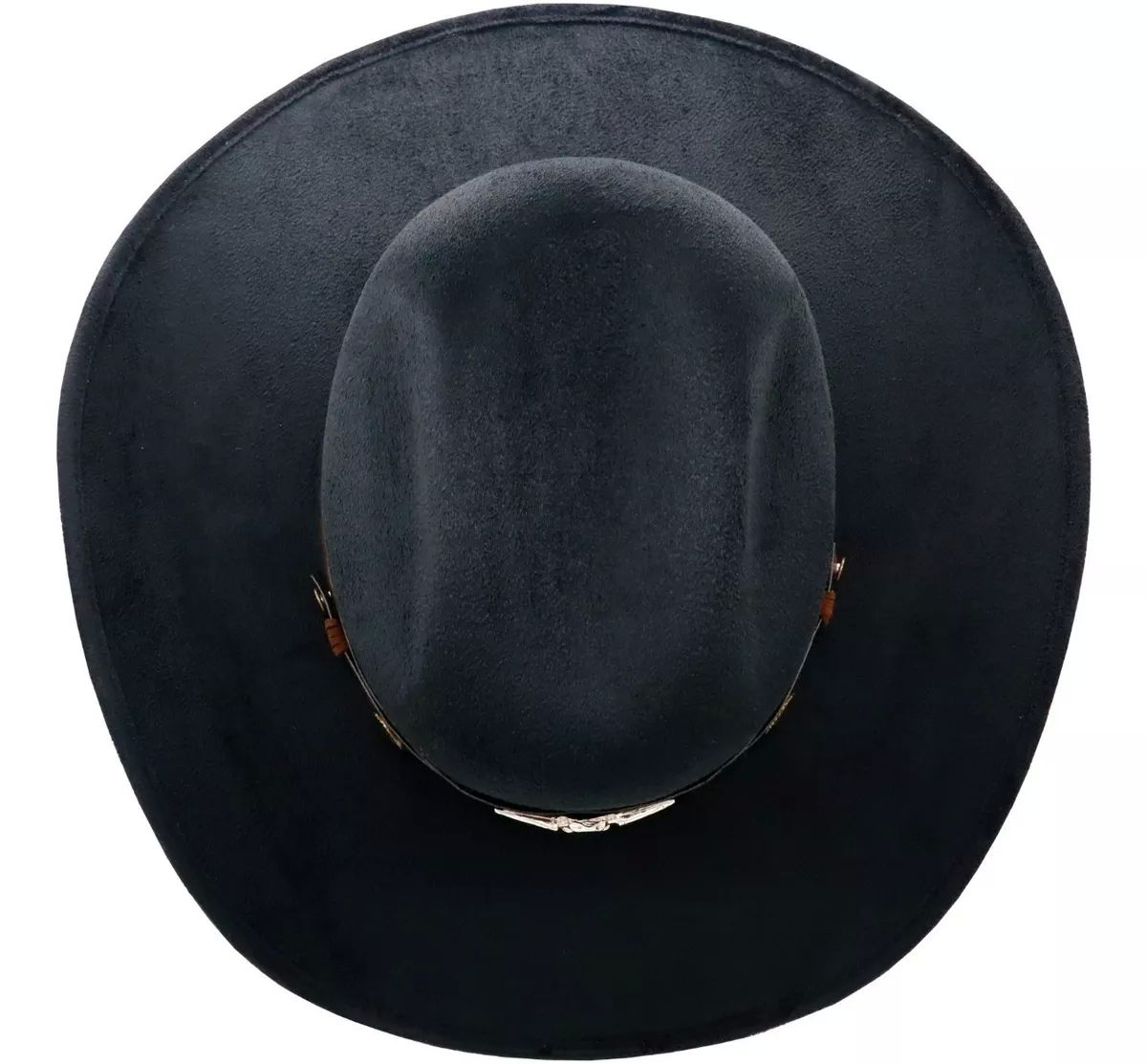 Sombrero Unisex Texana Vaquero Chihuahua Gamuza Taurino 134 Negro