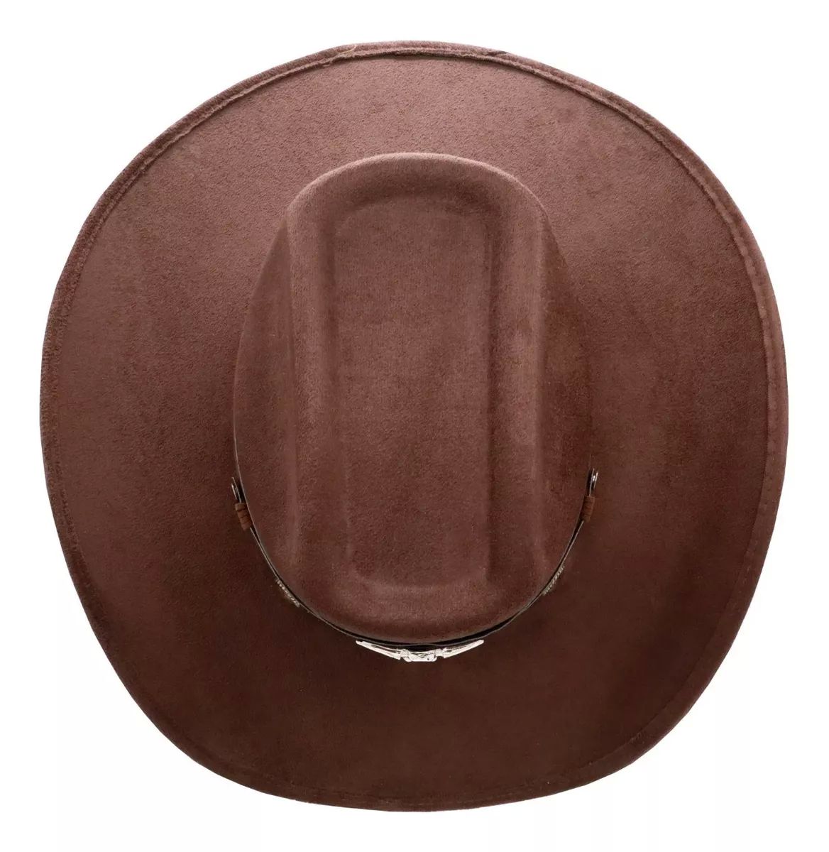 Sombrero Unisex Vaquero Texana 8 Segundos Gamuza Toquilla Taurina 134 Chocolate