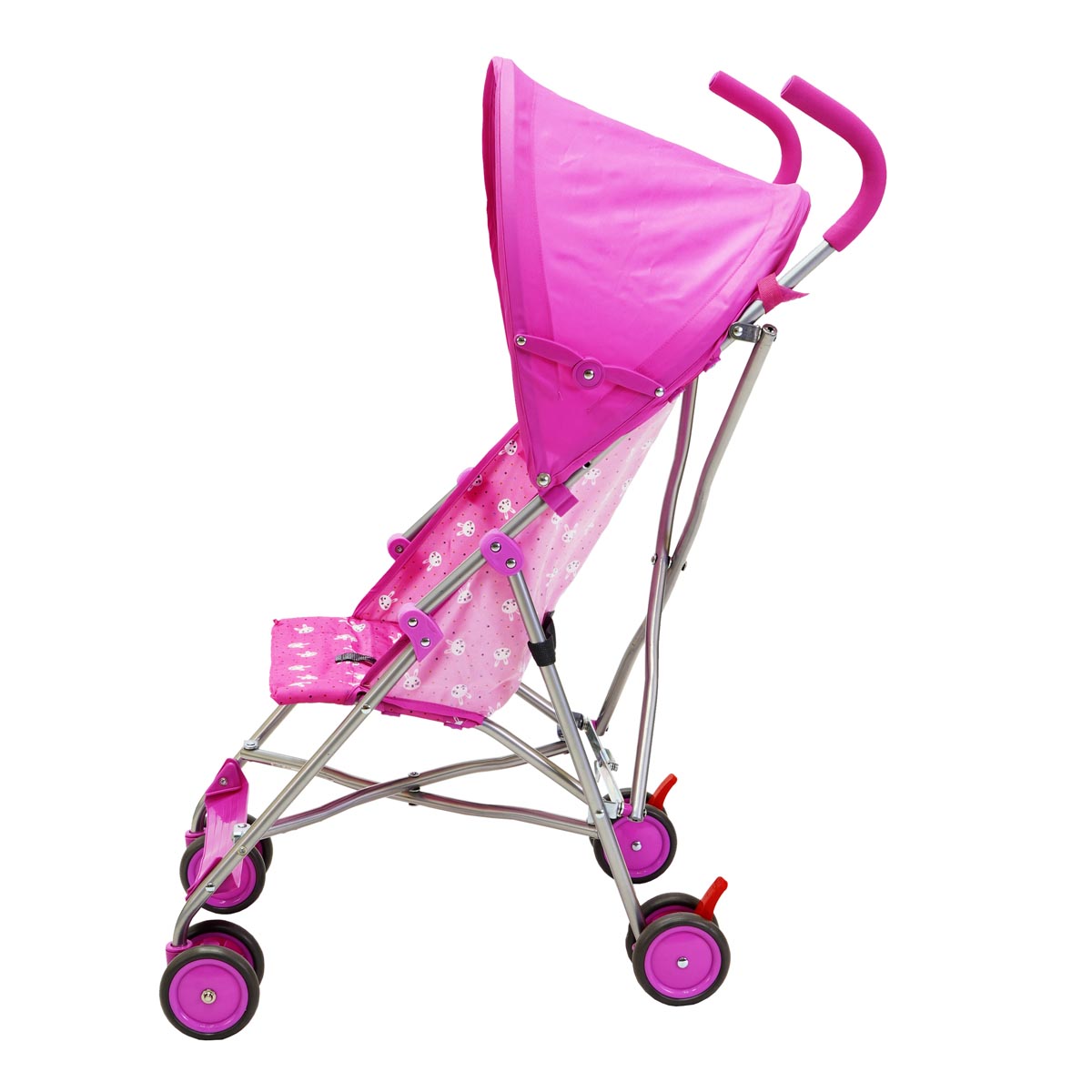 Carriola De Baston Trip II Rosa Plegable Prinsel