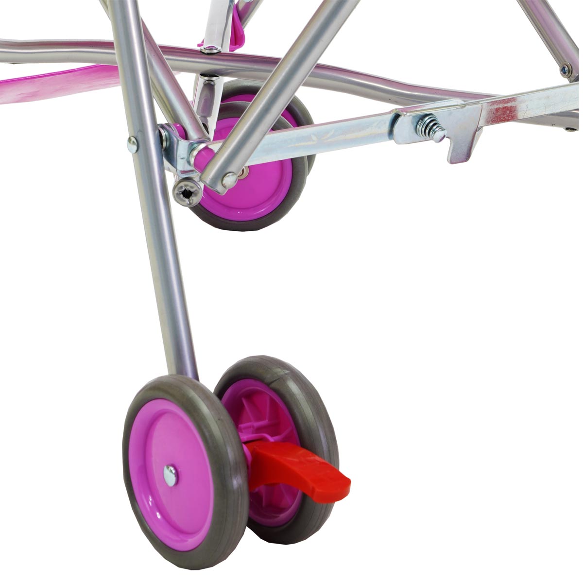 Carriola De Baston Trip II Rosa Plegable Prinsel