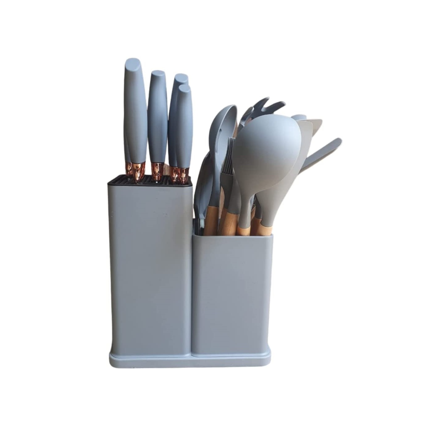 Utensilios de cocina con tabla 19 piezas