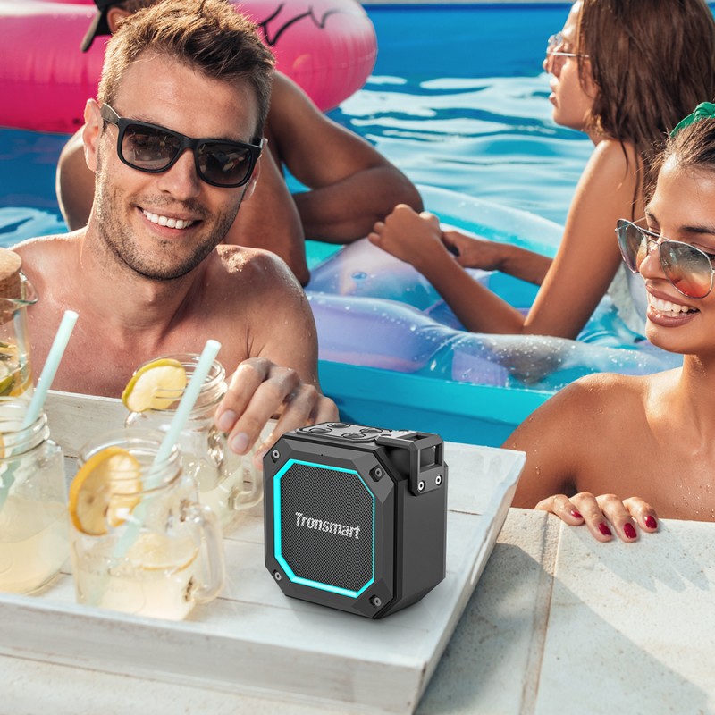 Tronsmart Groove 2 Bluetooth 5.3 TWS,  portátil con luz LED